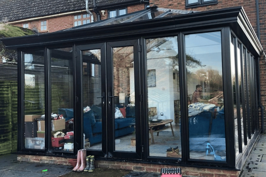 Tiled Conservatory Roof Installation Maidstone Case Study - Before (1)